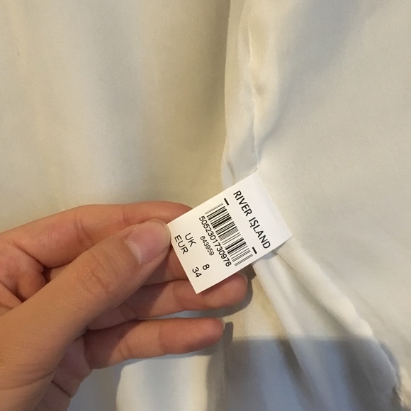 RIVER ISLAND Black & White Abstract Relaxed Blazer - Picture 6 of 7